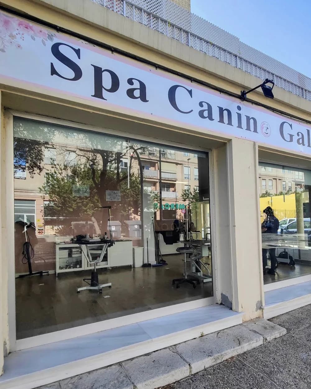 Fachada de Spa Canino Gales en Jerez de la Frontera